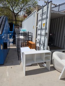Items collected from students moving out that can be donated to future students.